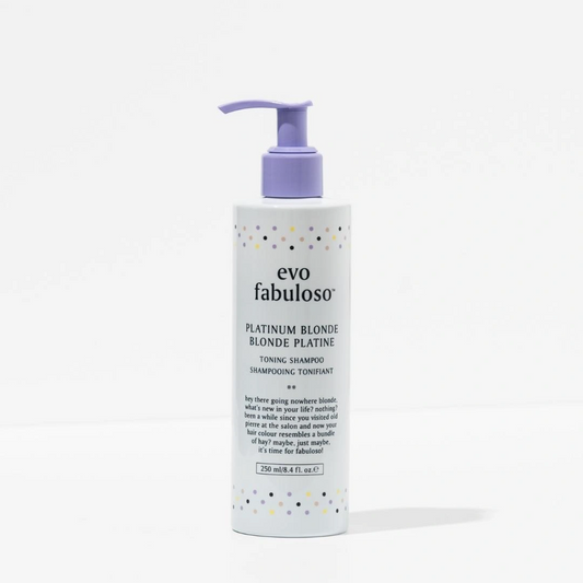 evo fabuloso platinum blonde toning shampoo
